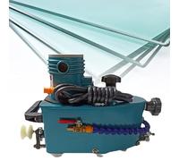 YYLHJW Máquina pulidora de Bordes de Vidrio portátil de 850 W, rectificadora de 8000 R/Min, máquina pulidora de Bordes, para Biselado y Pulido de Vidrio (110V)