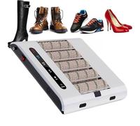 YYLHJW Pulidor de Zapatos por inducción automático Recargable, Limpiador de Zapatos sin Agua, pulidor + succión 2 en 1 con Sensor automático