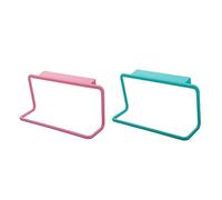 YYLIVING 2 Piezas de Estante para Toallas, toalleros, Soporte para Esponja para Fregadero de Cocina, Toallas, Perchas para Ropa, Perchas Rosas, Soporte para Toallas, Percha para Trapos, per