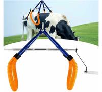 YYLMKMFC Abrazadera de Cadera de Vaca, elevación Ajustable de Cadera de Vaca, Apertura Ajustable de 0-90 cm, for Parto OB de Ganado cojo for Ganado de Granjas lecheras