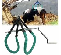 YYLMKMFC Dispositivo de elevación de Ganado de Acero Inoxidable, Herramienta de Asistencia for levantarse de Vaca, Abrazadera Ajustable for Cadera de Vaca, for Granja lechera