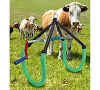 YYLMKMFC Elevador de Cadera de Vaca, Abrazadera de Granja de elevación Ajustable for Parto OB, ordeño, Parto, Vaca Coja, Soporte de Acero Resistente for Ganado