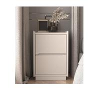 YYLMKMFC Mesas auxiliares de Estilo Simple, mesitas de Noche, Muebles de Noche con Almacenamiento con 2 cajones for Sala de Estar, Ideal for el hogar(Grey,20x40x50 cm)