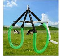YYLMKMFC Soporte for Vaca, Dispositivo de Asistencia de pie, Abrazadera Ajustable for Cadera de Vaca de Granja con Tubo de Goma Antideslizante