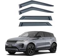 YYlong Coche Deflectores Cortavientos para Land Rover Range Rover Evoque MK2-L551 2019-2023 Ventanas Laterales Deflector Delantera Trasera Protector de Humo Lluvia Visera