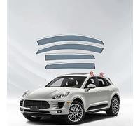 YYlong Cortavientos Ventana Coche para Porsche MACAN 2014-2022 Deflectores de Aire Deflectores de Viento Deflectores de Aire Antilluvia