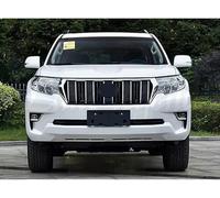 YYlong Delanteras de Coche para Toyota Land Cruiser Prado 150 FJ150 2018-2020 Parrilla de Rejillas Frente parachoque cuadrícula Parrilla Parrilla de Rejillas