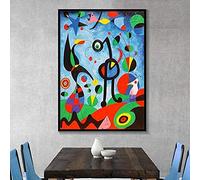 YYLPLLE Rompecabezas de Joan Miro, 1000 Piezas, Acuarela Abstracta, Pintura Famosa, Rompecabezas, Regalo de Año Nuevo para niños, 50X75 CM 50x75cm
