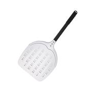 YYLUOYANG Pala Pizza Pala for pizza de 12, 13 y 14 pulgadas con mango largo, aluminio, antiadherente, for hornear, paleta perforada, accesorio cocina(12inch 69cm)