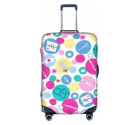 Yyoretp Bonita funda elástica para equipaje con estampado de enfermera, funda de protección para maleta con cremallera que se adapta a 45,7 a 81,3 cm., White, XL