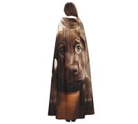 Yyoretp Disfraz de perro labrador con capucha para adultos, para carnaval, cosplay, Navidad, Halloween.
