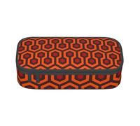 Yyoretp Estuche de gran capacidad con impresión de mirada brillante para lápices, estuche grande para artículos de oficina., Black, Talla única, Bolsillo para el paquete