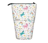 Yyoretp Estuche telescópico para bolígrafos, diseño de unicornios, color rosa