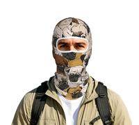 Yyoretp Imagen De Pug - Pasamontañas con estampado de esquiador para hombres y mujeres, máscara facial de verano para deportes al aire libre, color blanco