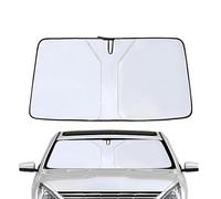 YYRTTDM Parasol Coche Delantero para Mercedes Benz GLS SUV (X167) 2020 2021 2022 2023 2024, Plegable Parasol del Parabrisas del Coche Protección UV Accesorios,Silver