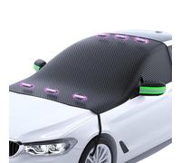 YYRTTDM Protector Parabrisas Hielo para Renault Clio 2003 2004 2005 2006, Plegable Cubierta de Parabrisas Invierno Protege de Nieve Hielo Heladas Accesorios,B