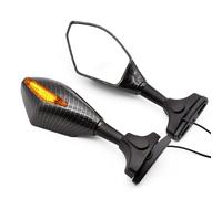 YYSMO para B&M&W HP2 Enduro K1200R R/GT Espejo De Motocicleta Espejos Retrovisores Laterales(Negro 1)