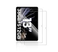 yystao 2 protectores de pantalla para tablet Blackview Mega 8 de 13 pulgadas, cristal templado 9H, compatible con Blackview Mega 8, resistente a los arañazos, alta definición transparente