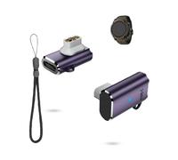 yystao (2 unidades) Adaptador de cargador para COROS PACE Pro/COROS NOMAD, adaptador de carga magnético USB-C estable, color morado