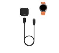 yystao Cable de carga para reloj inteligente OPPO Watch X3/OnePlus Watch 4, base de carga magnética estable y cable de carga USB, color negro