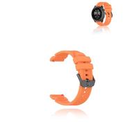 yystao Correa para reloj Coros Nomad, silicona compatible con COROS NOMAD, agradable al tacto, correa de repuesto (naranja)