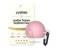 yystao Funda de PU para Huawei FreeClip 2 S Auriculares Inalámbricos Rosa | Bolsa de almacenamiento de poliuretano hecha a mano con protección antigolpes y antiarañazos para el estuche de carga