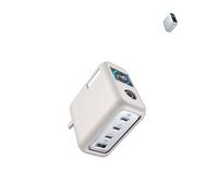 yystao Funda para Anker Zolo Cargador de 140 W, funda de silicona compatible con Anker Zolo cargador de 140 W - Se puede lavar varias veces, resistente a los arañazos, antigoteo, gris