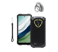 yystao Funda para Cubot Kingkong Mini 4 Smartphone Funda TPU Compatible con Cubot Kingkong Mini 4, a prueba de polvo, antigolpes, color negro