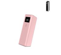 yystao Funda para CUKTECH 15 Ultra Power Bank 20000 mAh 210 W, funda protectora - Funda de silicona amigable - lavable varias veces, resistente a los arañazos, antigoteo, color rosa