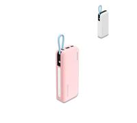 yystao Funda para CUKTECH CP25 Power Bank 20000 mAh, funda protectora - Funda de silicona amigable - lavable varias veces, resistente a los arañazos, antigoteo, color rosa