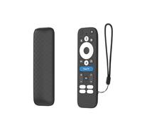 yystao Funda para ONn.GoogleTV Box 4K Pro mando a distancia, funda de silicona compatible con onn.GoogleTV Box 4K Pro, carcasa a prueba de polvo, antiarañazos, color negro