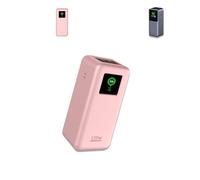 yystao Funda para UGREEN Nexode Power Bank 20000 mAh 130 W, funda protectora compatible con UGREEN 20000 mAh 130 WAh Power Bank - lavable varias veces, resistente a los arañazos, antigoteo, color rosa