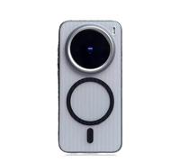 yystao Funda para Vivo X300 Smartphone, PC Duro, Magnética, Protección contra caídas, Resistente a los arañazos, Negro