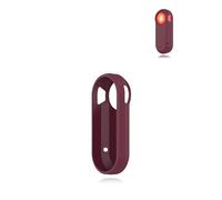 yystao - Funda protectora de silicona compatible con Garmin Varia RTL 516/515, duradera, a prueba de golpes y polvo, color burdeos