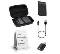 yystao Kit de accesorios para grabadora de voz Plaud Note Pro AI | 1 x bolsa de almacenamiento EVA + 1 x funda de silicona + 1 x cable de carga magnético + 1 x adaptador USB A a USB C