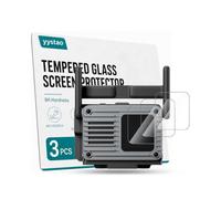 yystao Pack de 3 protectores de pantalla para transceptor de vídeo DJI SDR | Protector de cristal de dureza 9H ultratransparente con protección contra arañazos, fijación autocebante y alta sensibilidad