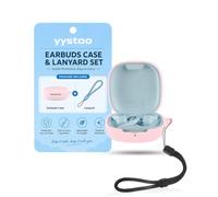 yystao SHOKZ OpenFit Air 2 - Funda para auriculares SHOKZ OpenFit | Funda de silicona suave con cordón, resistente a los golpes y a los arañazos