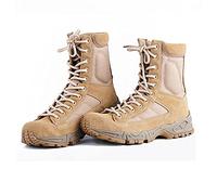 Yytcsjz Botas Militares para Hombre, Botas de Patrulla del ejército, Zapatos de policía de Seguridad, para Todo Terreno, como Combate, táctico, Militar, desplazamientos, Senderismo