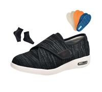 Yytcsjz Zapatos Ortopédicos De Verano Para Hombre Transpirables Ajustables Y De Malla Hueca Para Edema Diabético, Zapatos Cómodos Extra Anchos Recuperación Edemas Y Artritis Tras Cirugía(Beige,44 EU)