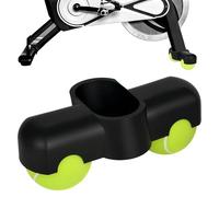 YYTECH Rocker Plate Feet, Indoor Cycling Snap Rocker Feet Adaptador de Pies Portátil Basculante Bicicleta Entrenador de Pelota de Tenis, Adaptador de Pie para Entrenador de Rodillos Wahoo Kickr Core