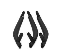 YYTEMD 3 Piezas LHD RHD - Cubierta Manija Puerta Interior Coche, Izquierda Derecha, Panel Embellecedor Para X5 X6 F15 F16 2014-2018 cubierta manija puerta interior coche(LHD Black2)