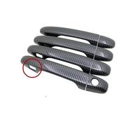 YYTEMD Accesorios Decorativos Manijas Puertas Exteriores Coche Piezas Para Toyota Para Corolla 2014-2018 cromo(Keyless entry)