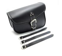 YYTEMD Bolsa de Asiento Trasero Alforjas Cuero PU para Motocicleta Bolsas Basculante Herramienta Lateral Izquierda Derecha para Y&amaha Forro de Caja Lateral(Left)