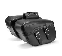 YYTEMD Bolsa de Asiento Trasero Alforjas para Motocicleta Bolsas Laterales Cuero Almacenamiento Equipaje Impermeable para para Vulcan 900 Custom Forro de Caja Lateral