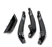 YYTEMD Kit De Reemplazo De Manija Interior De Puerta De Fibra De Carbono (LHD RHD) Para X3 X4 F25 F26 2010-2016 cubierta manija puerta interior coche(LHD 4PCS SET5)