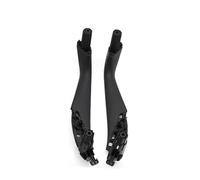 YYTEMD Kit De Reemplazo De Molduras Para Manija De Puerta De Coche Para Serie 5 M5 G30 G31 F90 2017-2021 cubierta manija puerta interior coche(Front left-right black)