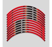 YYTEMD Pegatinas para Llantas Pegatinas para Rueda De Motocicleta, Resistentes Al Agua, Reflectantes, para Modificación De Llantas, para Kawasaki ER 6n ER6n(Style 4)