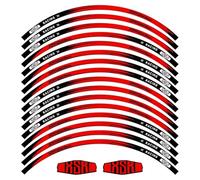 YYTEMD Pegatinas para Llantas Pegatinas Reflectantes para Llantas De Motocicleta De 17 Pulgadas, Cinta Adhesiva para Llantas para Y&amaha XSR 125 155 700 XSR900 XSR 700(Style 1)