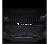 YYTERI Estera del Maletero Coche, para Peugeot 2008 2008-2013 Protector Cubre Maletero,Cuero Duradero AntiarañAzos Impermeable Alfombra,A