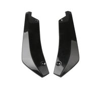 YYTONGMN Difusor Alerón Parachoques Coche para Audi Q3 8U 2012 2013 2014 2015 2016 2017 2018, Parachoques Trasero Canard Difusor Spoiler Labio Accesorios para Auto,Black